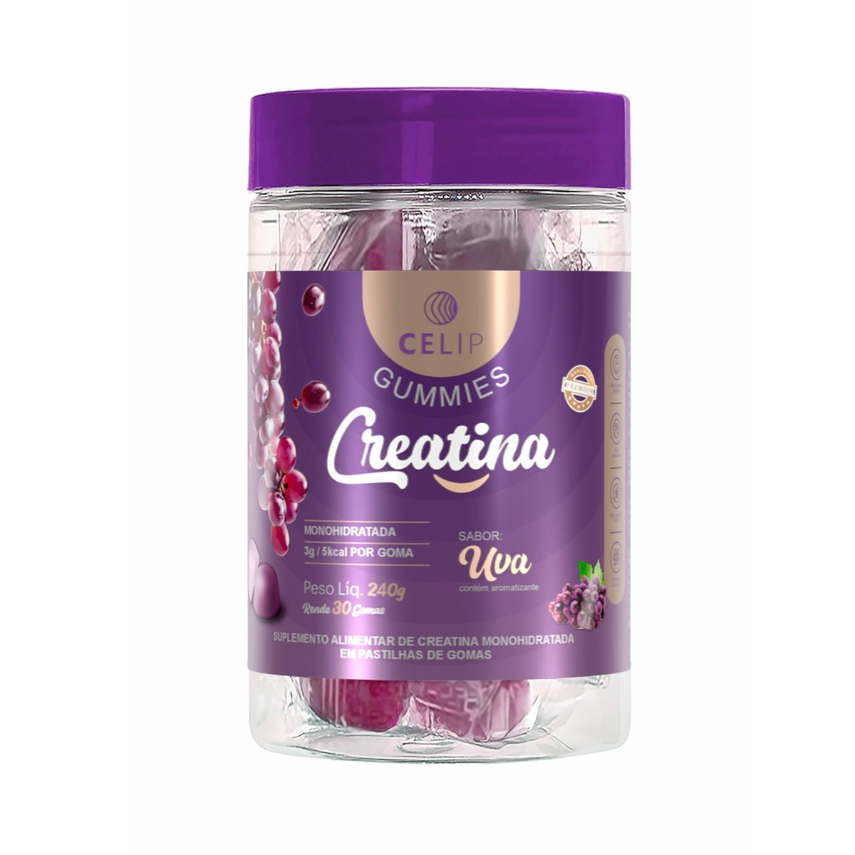 Creatina Gummies – uva