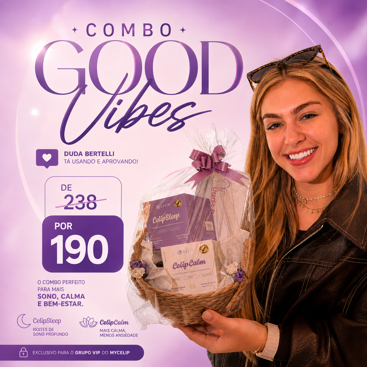 COMBO GOOD VIBES – DUDA BERTELLI