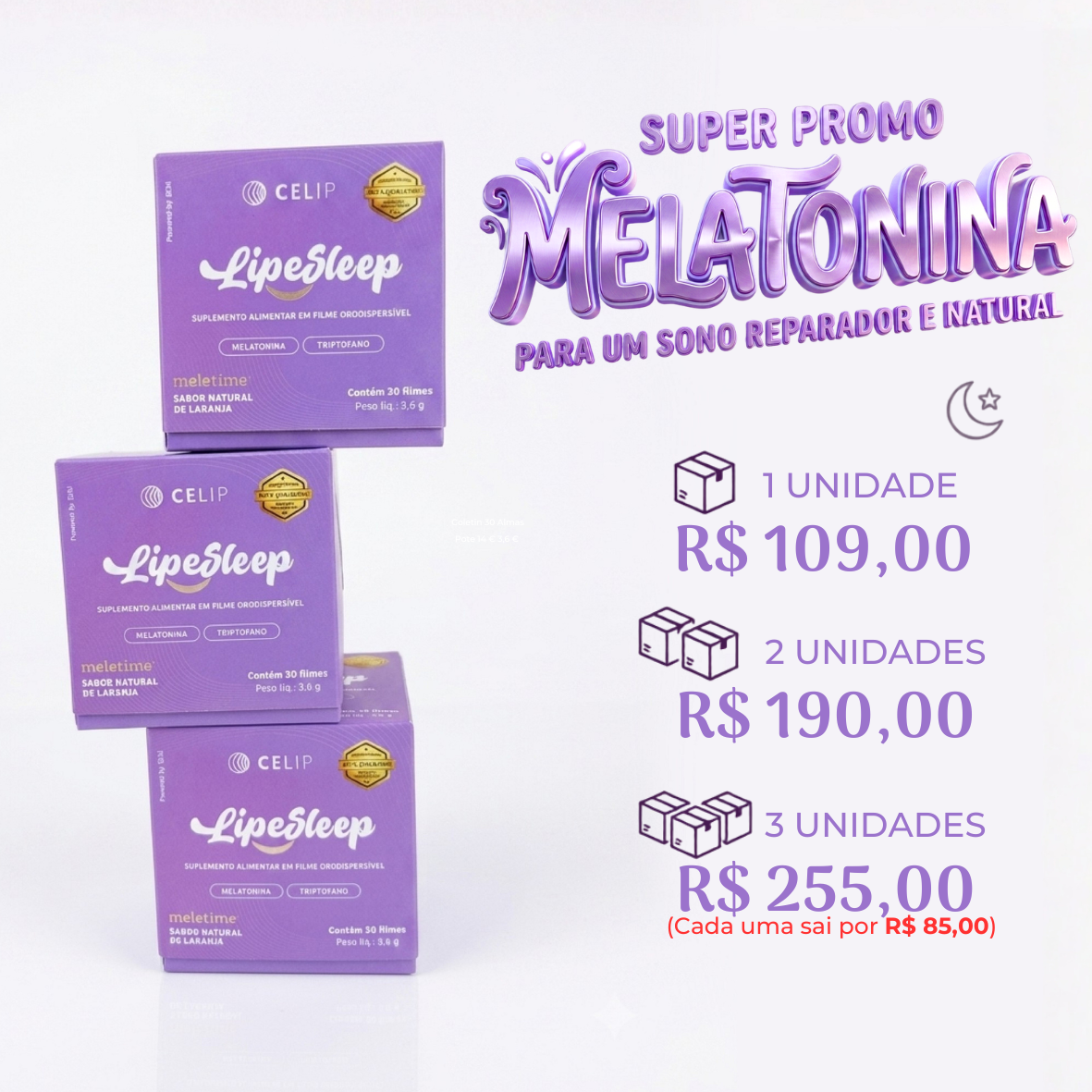 PROMO – LIPESLEEP 1..2..3..